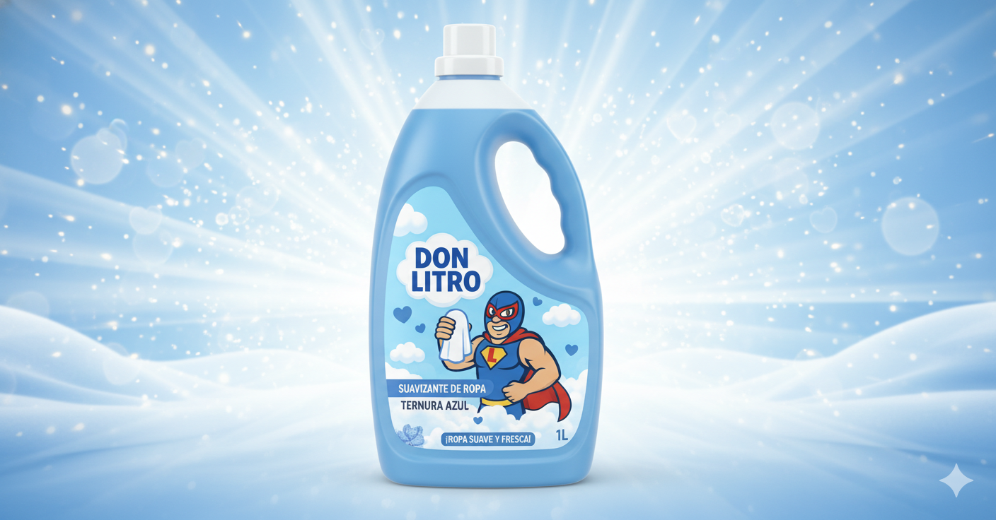 Suavizante de ropa Aroma Ternura Azul