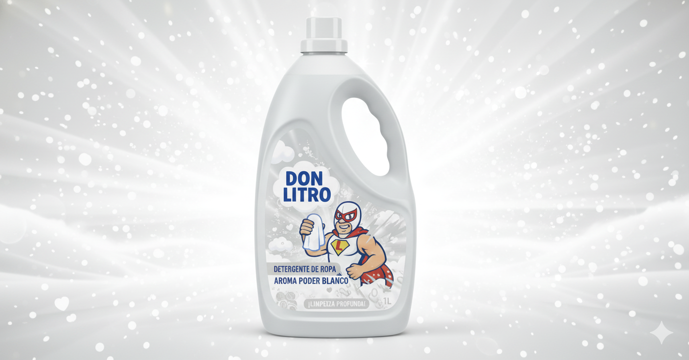 Detergente de ropa Aroma Poder Blanco